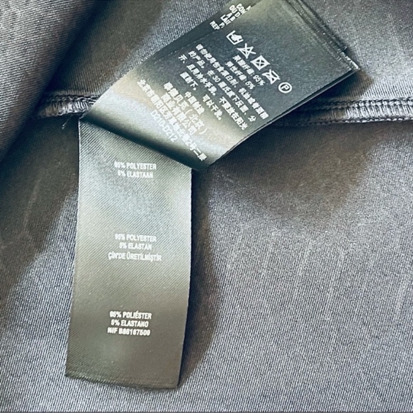 Ted Baker Melisse Snake Neoprene Short Sleeve Mini Dress Black Ted Sz 2 US Sz 6 - Picture 12 of 16